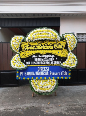 Papan Bunga Duka di Cakranegara Barat